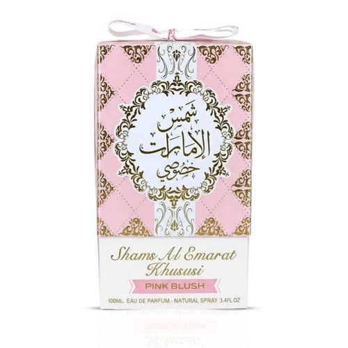 Ard Al Zaafaran Pink Blush Shams Al Emarat Khususi Eau de Parfum 3.4 oz